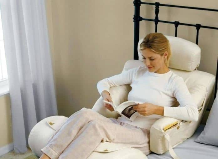 backrest pillows for bed with arms
